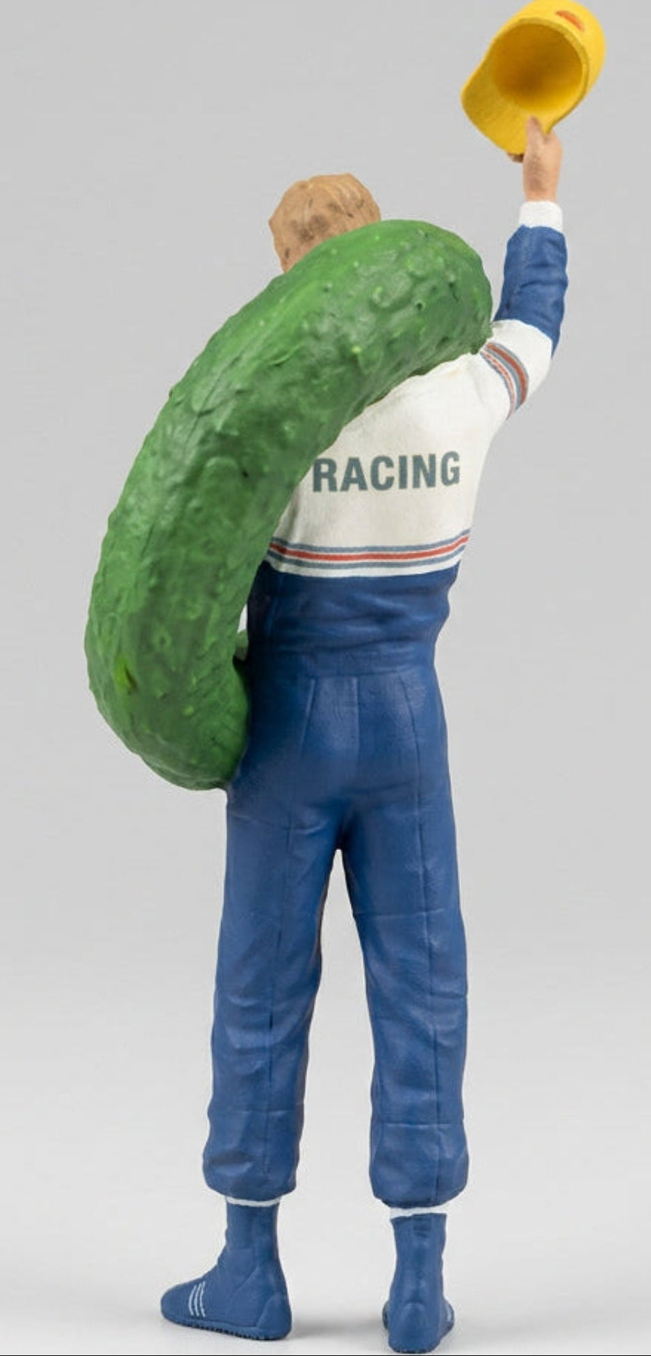 Stefan Bellof Rennfahrer mit Siegerkranz 1:18