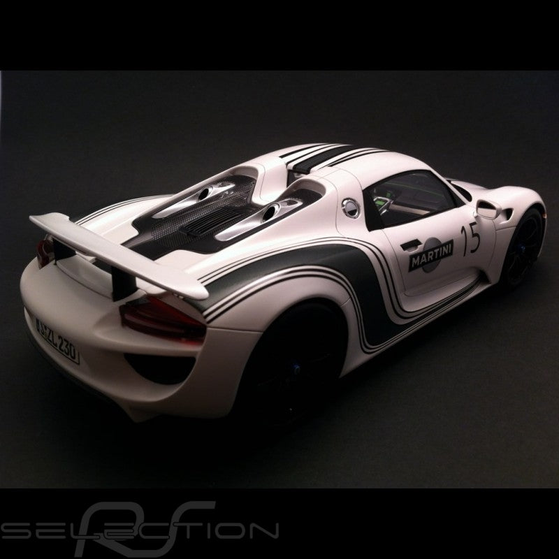 Porsche 918 Spyder Prototype Martini Racing Nr.15 Limited (incl. Showcase) Rarität 1:18