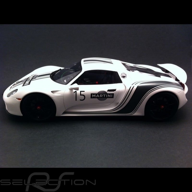 Porsche 918 Spyder Prototype Martini Racing Nr.15 Limited (incl. Showcase) Rarität 1:18