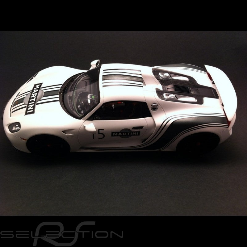 Porsche 918 Spyder Prototype Martini Racing Nr.15 Limited (incl. Showcase) Rarität 1:18