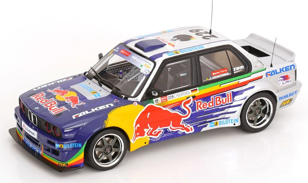 BMW M3 (E30) V8 Red Bull Racing Nr. 229 Limited 1:18